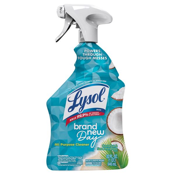 Lysol Brand New Day Coconut & Sea Minerals All Purpose Cleaner Spray