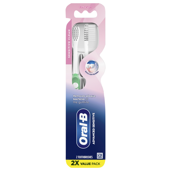 Oral-B Advanced Sensitive Extra Soft Toothbrushes