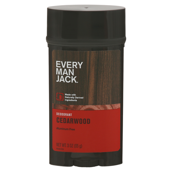 Save on Every Man Jack. Aluminum Free Deodorant Cedarwood Solid Order