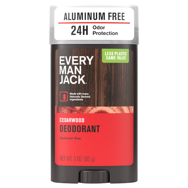 Every Man Jack Cedarwood Aluminum Free Deodorant Stick
