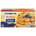Food Lion Blueberry Waffles - 10 ct