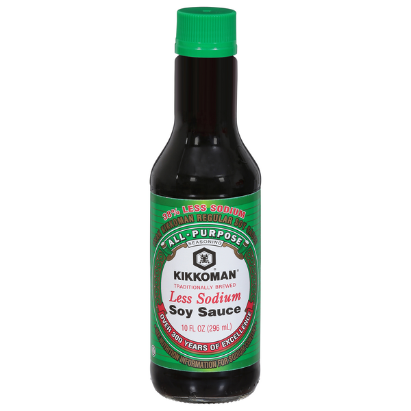 Save on Kikkoman Soy Sauce AllPurpose Light Less Sodium Order Online
