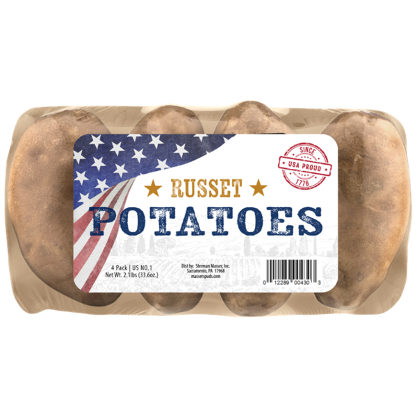 Sterman Masser Russet Baking Potatoes - 4 ct