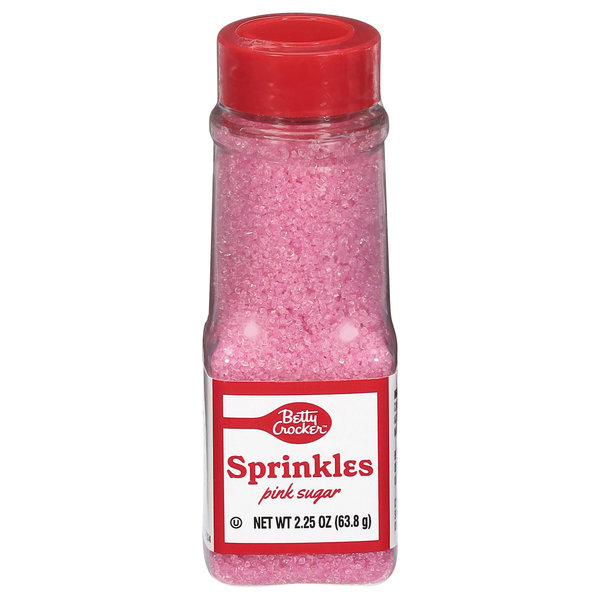 Betty Crocker Pink Sugar Sprinkles