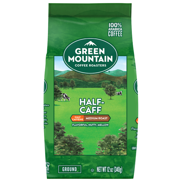 Green Mountain Half-Caff Medium Roast Ground Coffee