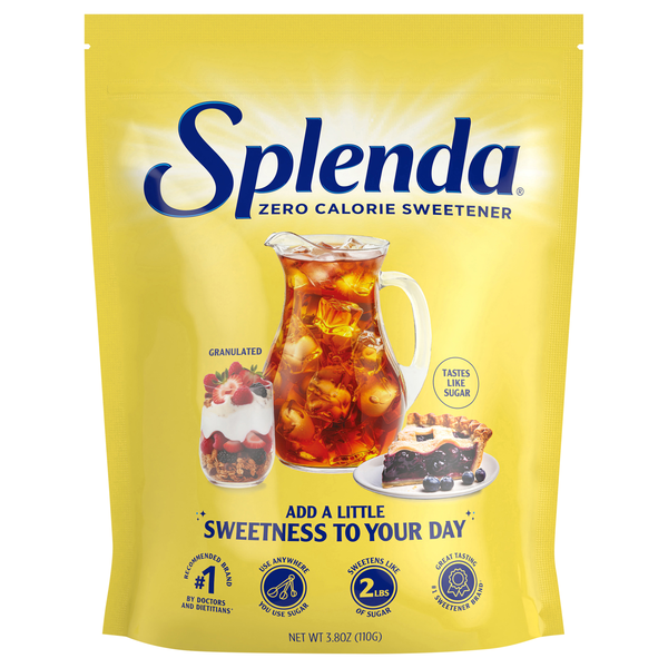 Splenda Zero Calorie Granulated Sweetener