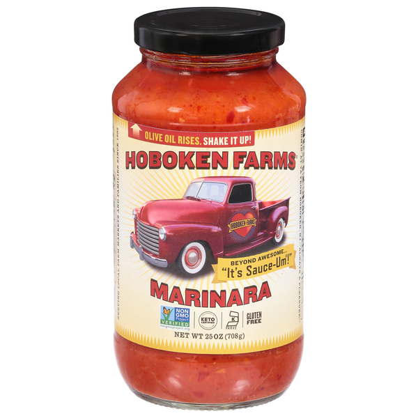 Save on Hoboken Farms Marinara Pasta Sauce Gluten Free Vegan Order