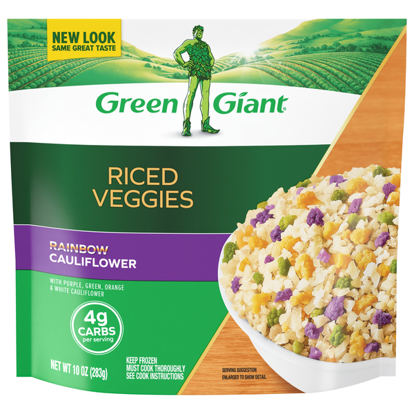 Green Giant Riced Veggies Rainbow Cauliflower Frozen