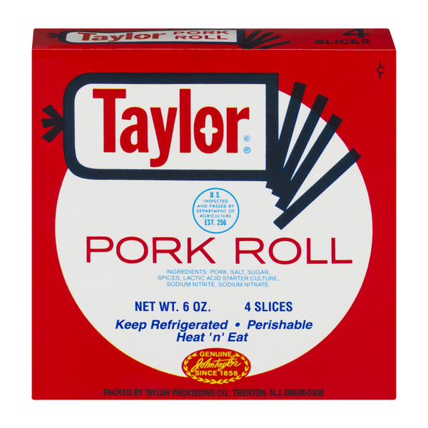 Taylor Pork Roll Slices - 4 ct