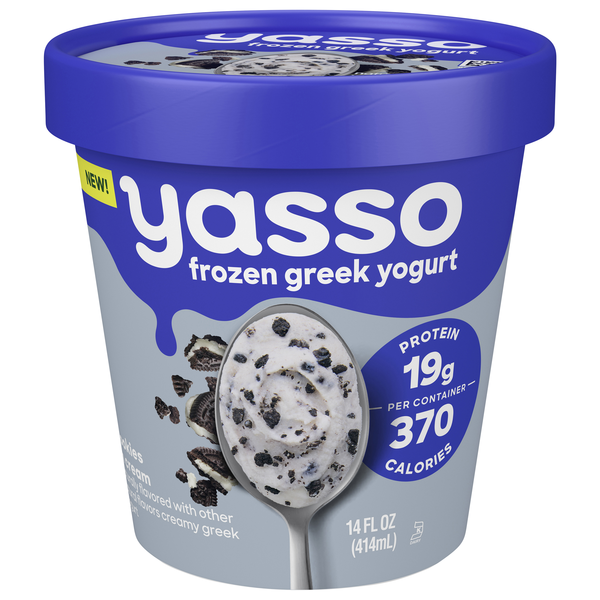 Yasso Cookies 'n Cream Greek Frozen Yogurt
