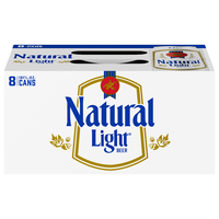 Natural Light Beer - 8 pk