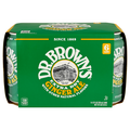 Dr. Brown's Extra Dry Ginger Ale Soda - 6 pk