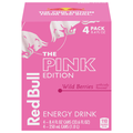 Red Bull The Pink Edition Wild Berries Energy Drink - 4 pk