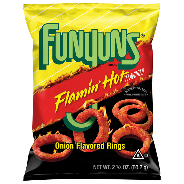 Funyuns Flamin' Hot Onion Flavored Rings