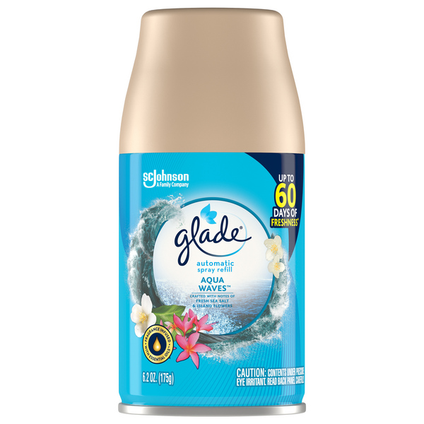 Glade Aqua Waves Air Freshener Automatic Spray Refill