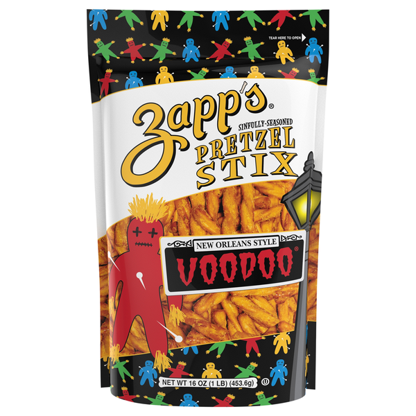 Zapp's New Orleans Style Voodoo Flavored Pretzel Stix