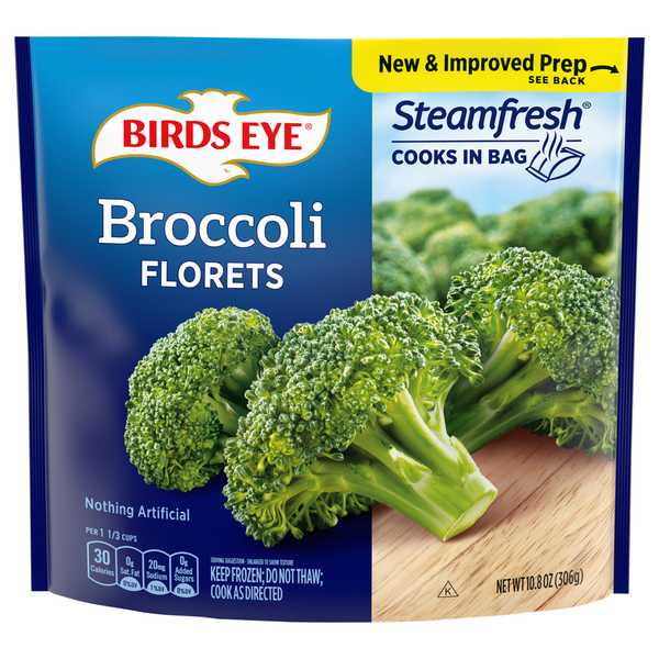 Birds Eye Steamfresh Broccoli Florets Frozen