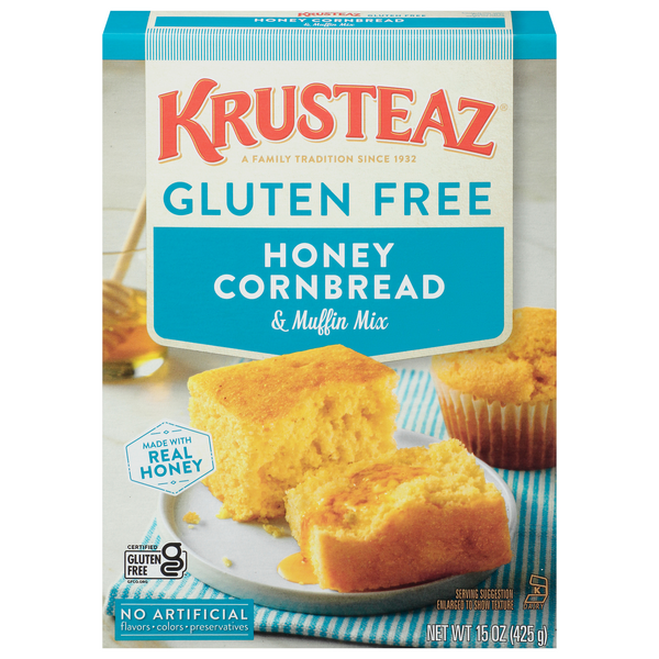 Save on Krusteaz Honey Cornbread & Muffin Mix Gluten Free Order Online