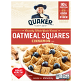 Quaker Cinnamon Whole Grain Oatmeal Squares Cereal