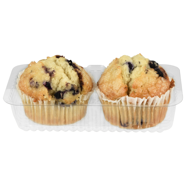 Hannaford Bakery Blueberry Muffins - 2 ct