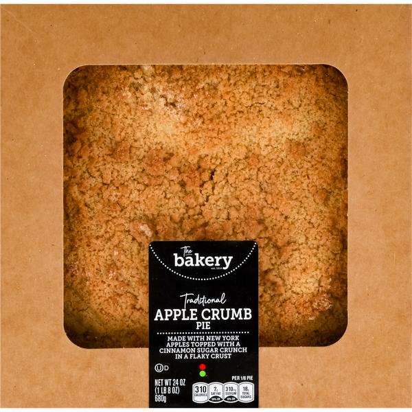 Stop & Shop The Bakery Traditional Apple Crumb Pie