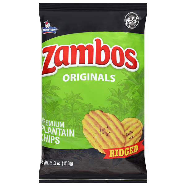Zambos Premium Original Ridged Plantain Chips