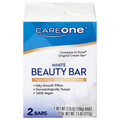 CareOne White Moisturizing Beauty Bar Soap - 2 ct