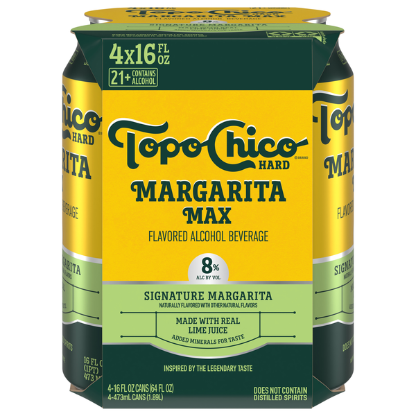 Topo Chico Signature Margarita Max Flavored Alcohol Beverage