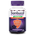 Sambucol Zero Sugar Black Elderberry Triple Immunity Gummies