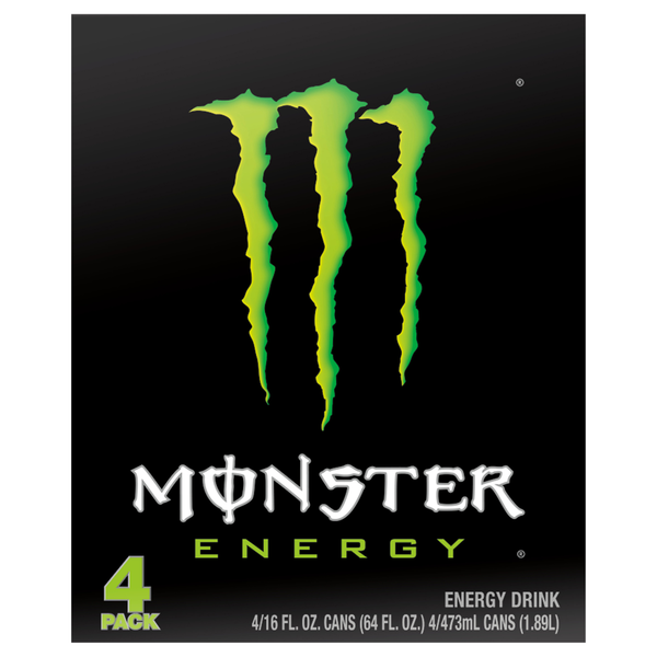 Monster Energy Drink - 4 pk