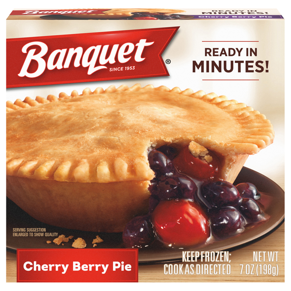 Banquet Cherry Berry Pie Frozen