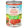 Food Lion Petite Diced Tomatoes with Onion Celery & Green Pepper