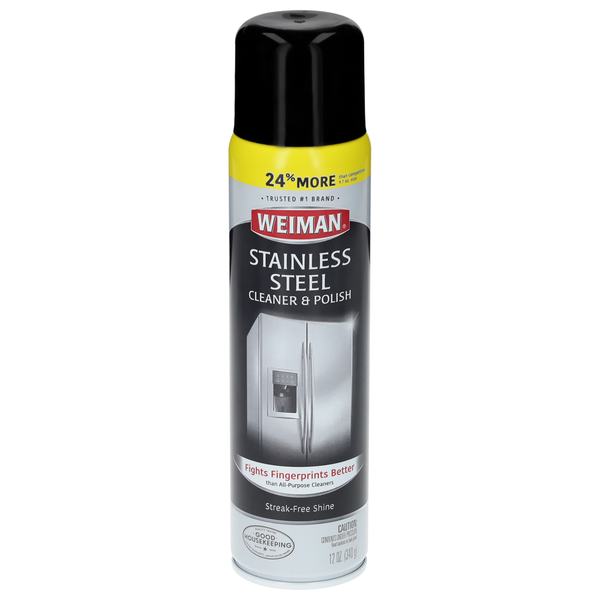 Weiman Stainless Steel Cleaner & Polish Aerosol