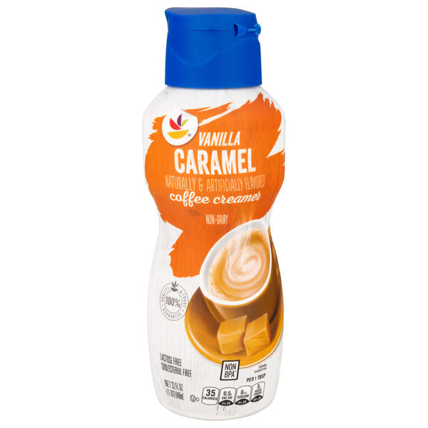 Our Brand Non-Dairy Vanilla Caramel Flavored Coffee Creamer
