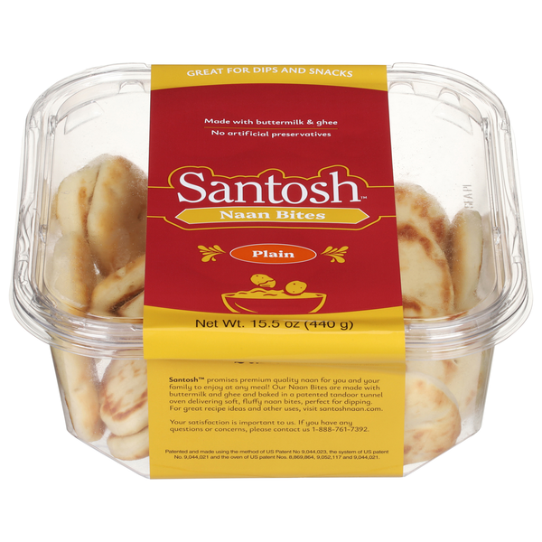 Santosh Plain Naan Bites