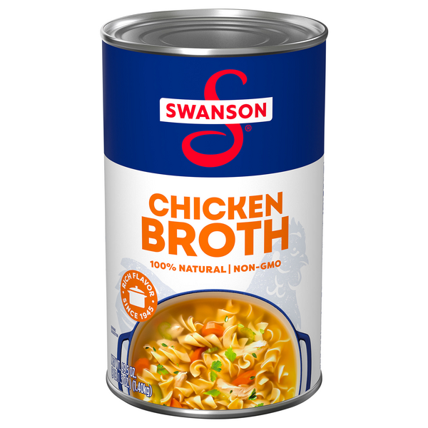 Swanson 100% Natural Chicken Broth