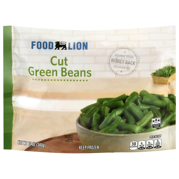 Food Lion Cut Green Beans Frozen
