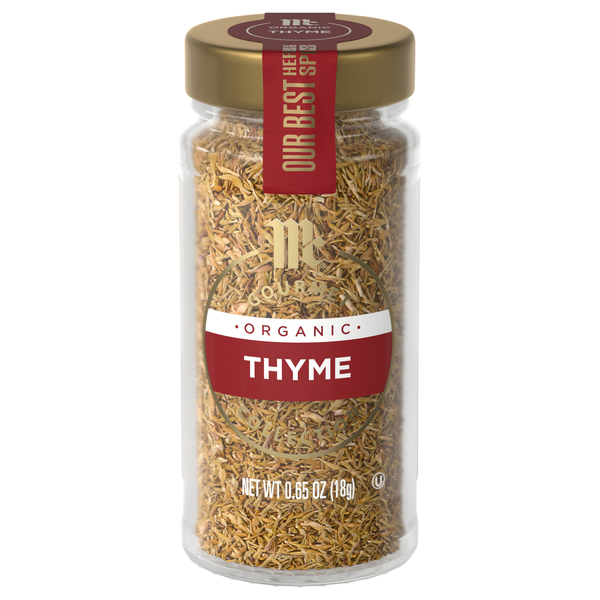 McCormick Gourmet Organic Thyme Leaves