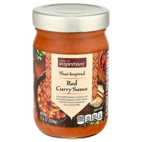 Taste of Inspirations Thai-Inspired Red Curry Sauce