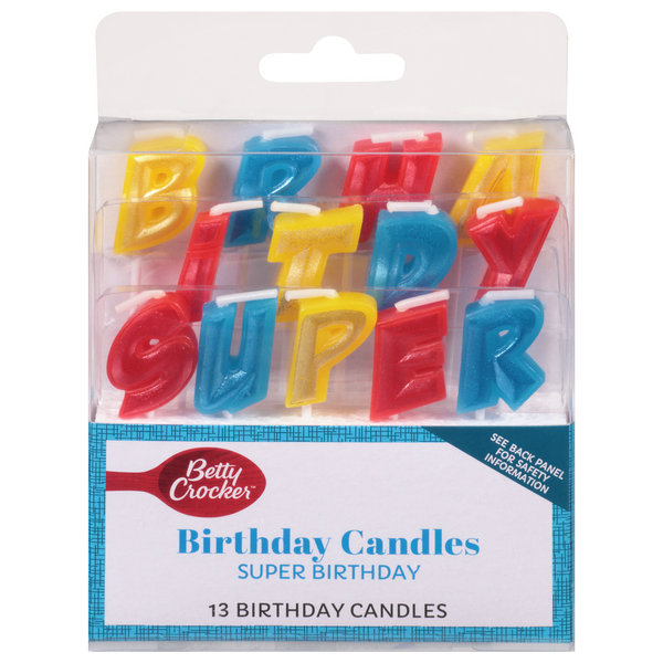Save on Betty Crocker Super Birthday Candles Order Online Delivery Giant