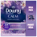 Downy Infusions Calm Lavender & Vanilla Bean Mega Pack Dryer Sheets