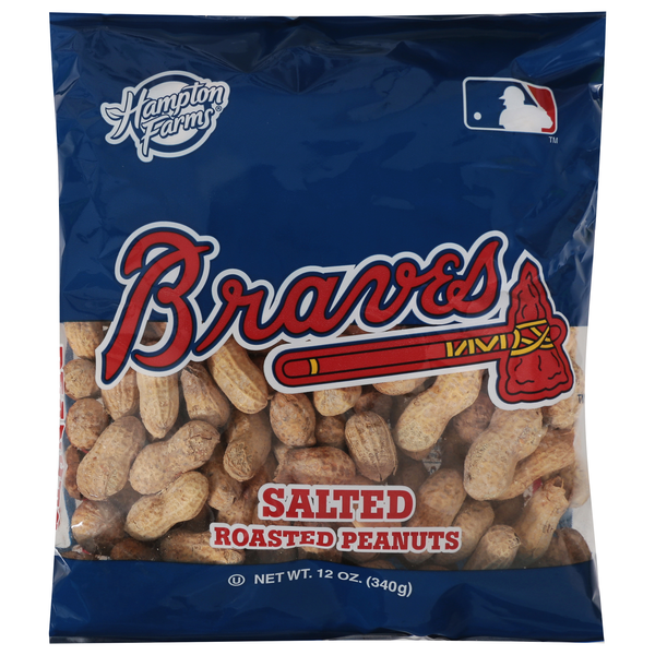 Hampton Farms Atlanta Braves Roasted Peanuts Salted