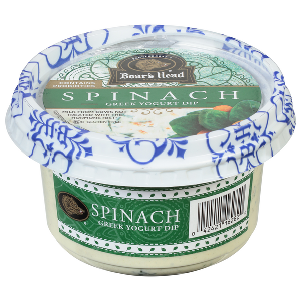Save on Boar's Head Greek Yogurt Dip Spinach Order Online Delivery