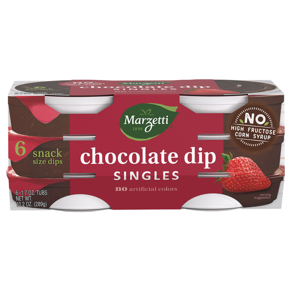 Marzetti Chocolate Dip Singles - 6 ct