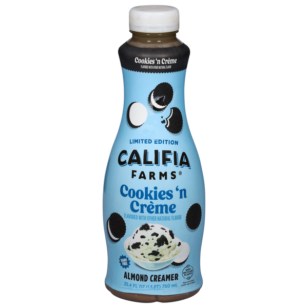 Save on Califia Farms Limited Edition Cookies 'n Creme Almond Coffee Creamer Order Online