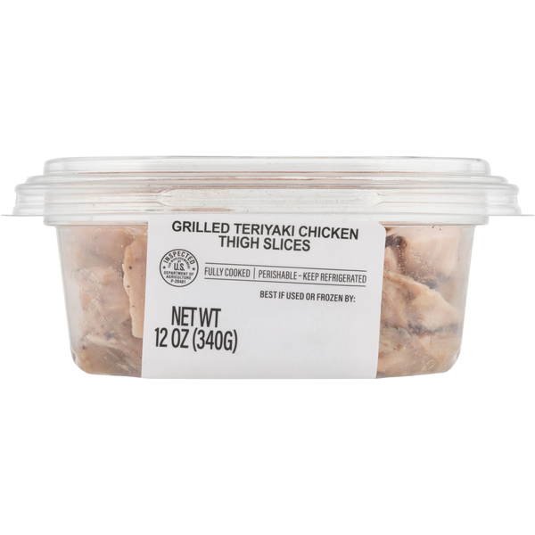 Our Brand Grilled Teriyaki Chicken Thigh Slices