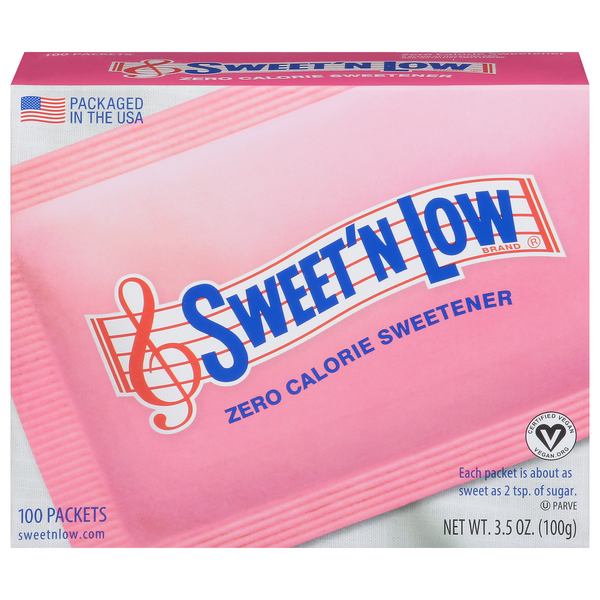 Save on Sweet 'N Low Zero Calorie Sweetener Packets 100 ct Order