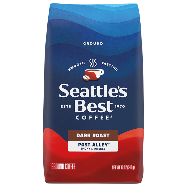 Seattle's Best Post Alley Blend Dark Roast Ground Coffee