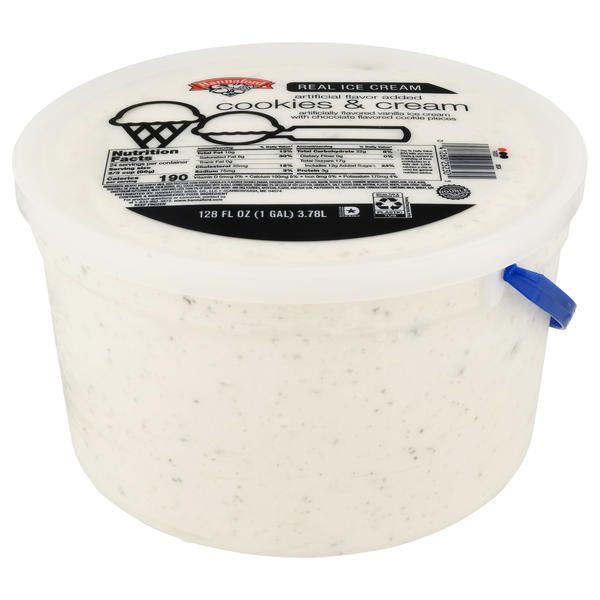 Hannaford Cookies & Cream Real Ice Cream
