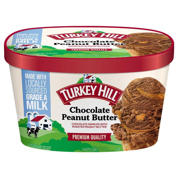 Turkey Hill Chocolate Peanut Butter Cup Ice Cream